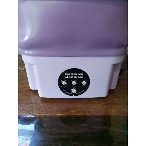 Mini Washing Machine 8L Folding Portable Sterilization Drying Laundry Machine - Picture 2 of 11
